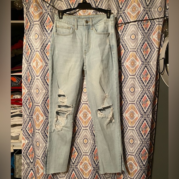 high waisted ripped jeans - Picture 3 of 9